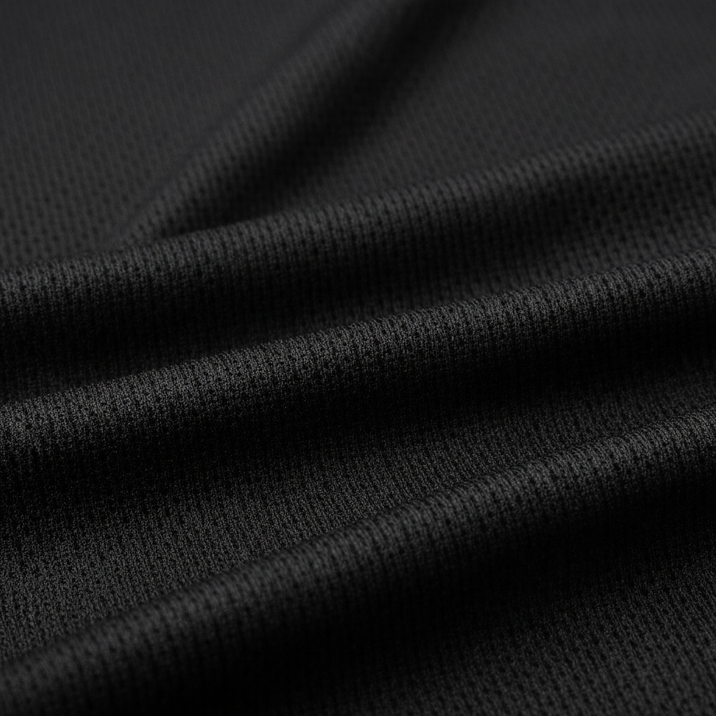 Black Fabric Close-up