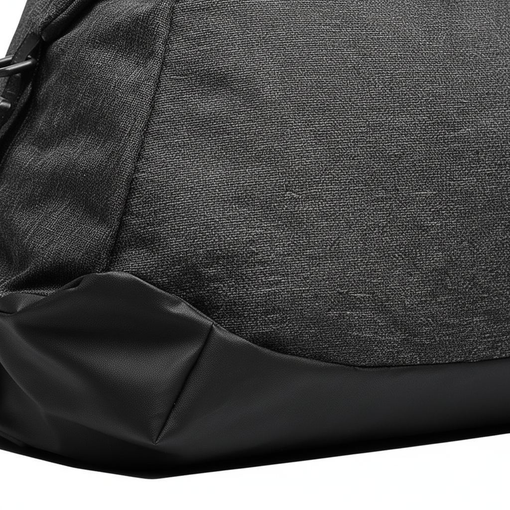 Close-up of fabric texture and base