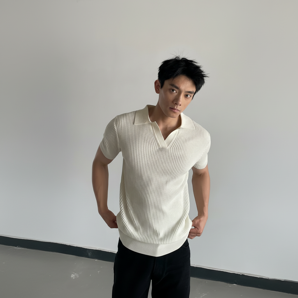 Cream polo front 1080x1080